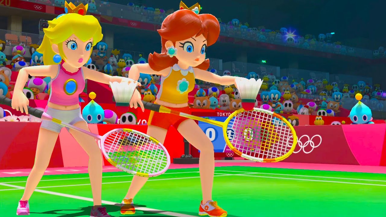 Mario and Sonic at the Tokyo 2020 Olympic Games Badminton All Singles Character
