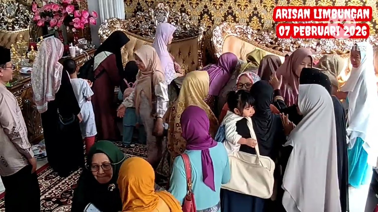 Kegembiraan Keluarga Limbungan Menyambut Ramadhan,19 Sya'ban1447H di Kediaman cek Rudi / cek Nani