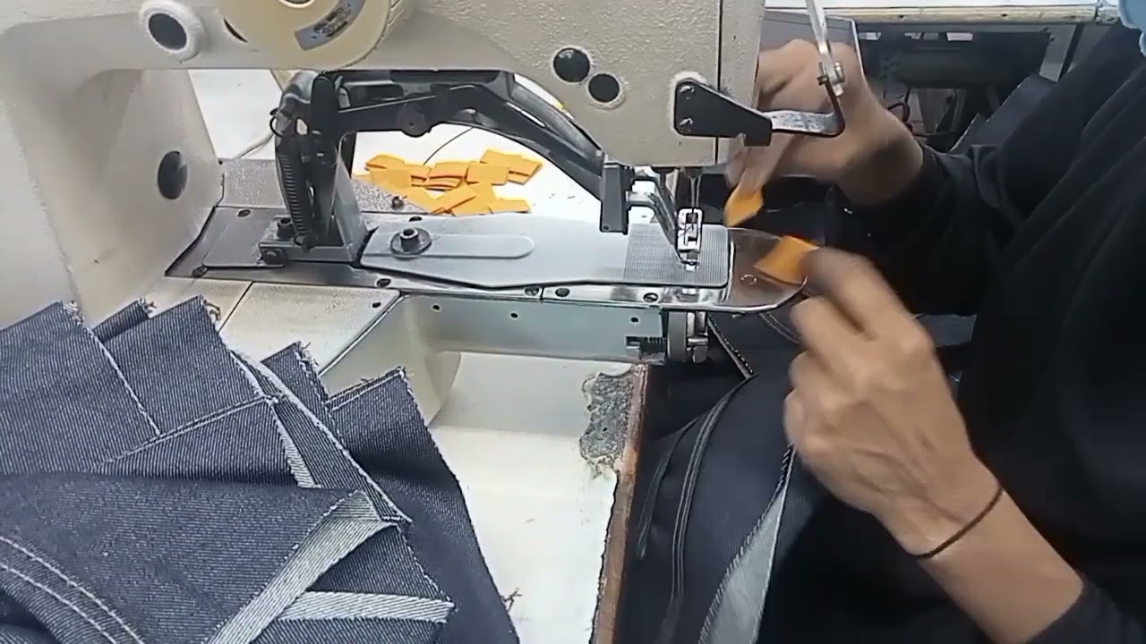 কিভাবে Bartack Make করা হয় তা শিখুন  || Bartack Machine || Pocket Bartack