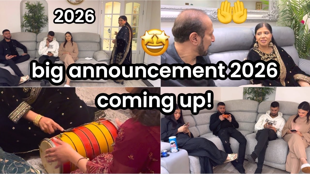 BIG ANNOUNCEMENT 2026 COMING UP! 🤩|| AMAZING NEWS 🥰