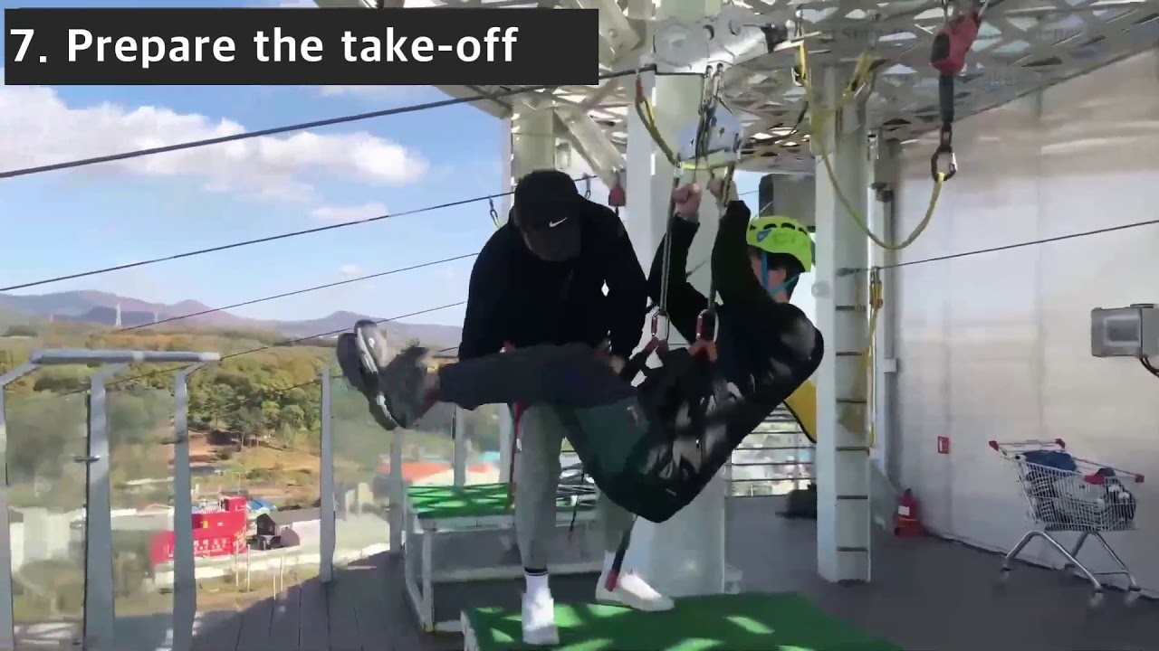 how to zipline instruction