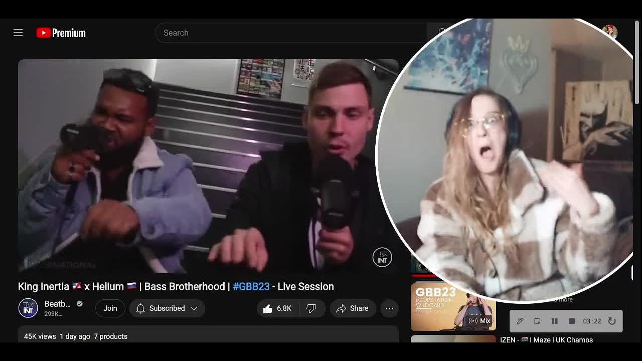 THIS WAS A FREESTYLE?! First reaction: King Inertia 🇺🇸 x Helium 🇷🇺 | Bass Brotherhood | #GBB23