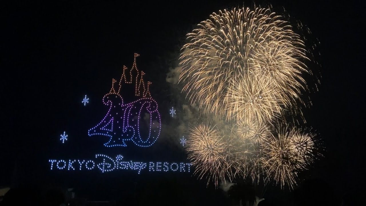 東京ディズニーリゾート４０周年スペシャルドローンショー／第21回 かごしま錦江湾サマーナイト大花火大会
