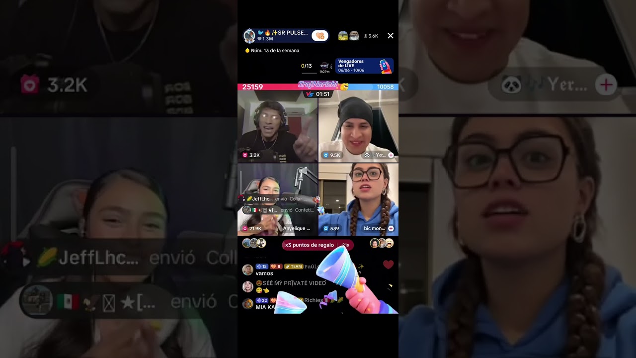 🐧🛵SR PULSERA™ 🛵🐧 ⭐️Anyelique Solorio⭐️/ Tiradera Factos para Yerson  Parte 02 UHD