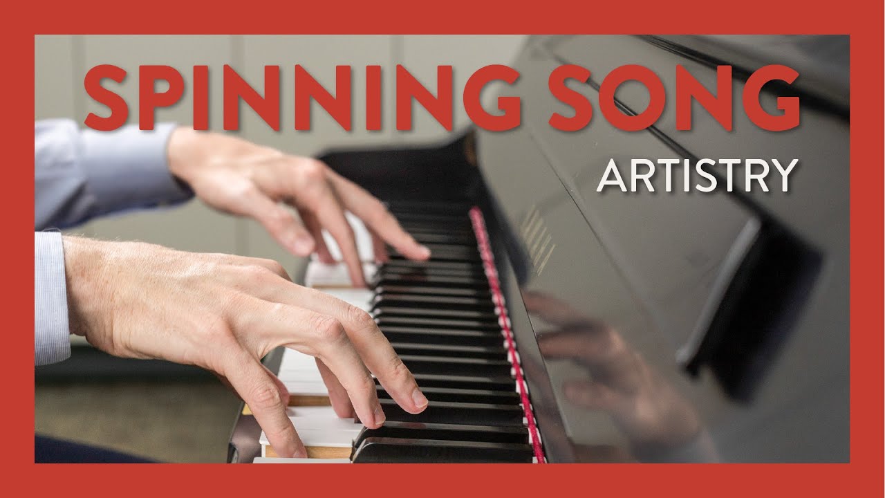How to Play Spinning Song by Ellmenreich with Artistry | Piano Lesson