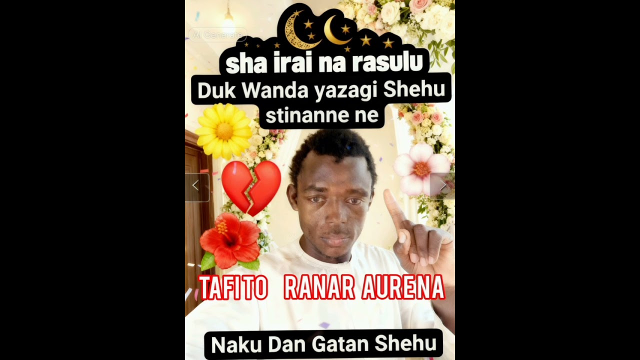 Dan Gatan Shehu sha irai na rasulu 2025