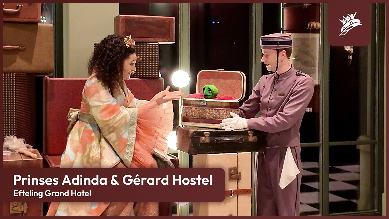 Princess Adinda and Gérard Hostel - Princess and the Pea Show at Efteling Grand Hotel (2025)