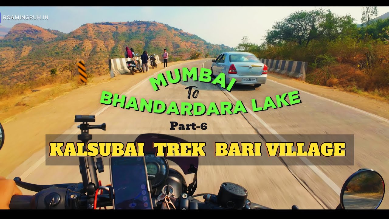 ⛰️ KALSUBAI & BARI VILLAGE ROAD | Mumbai to Bhandardara (Part-6) | Hunter 350 | ROAMINGRUH.IN