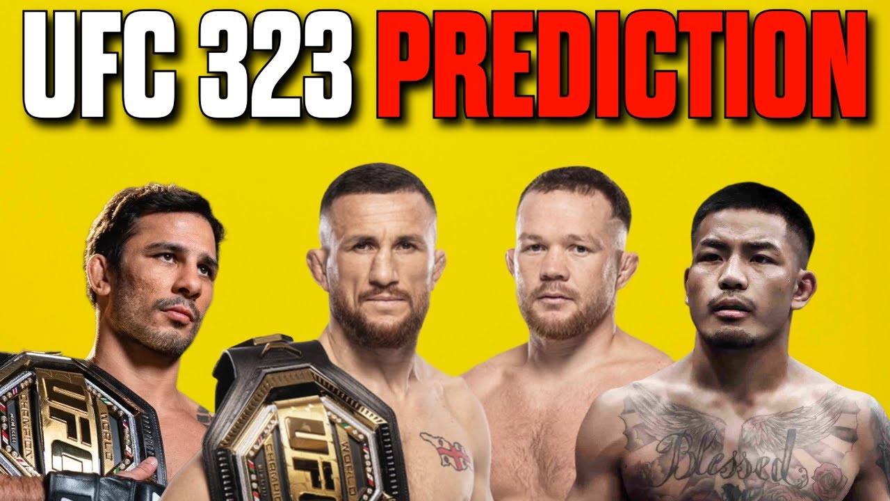 ПОЛНЫЕ ПРОГНОЗЫ НА КАРТУ | UFC 323: ДВАЛИШВИЛИ ПРОТИВ ЯН 2