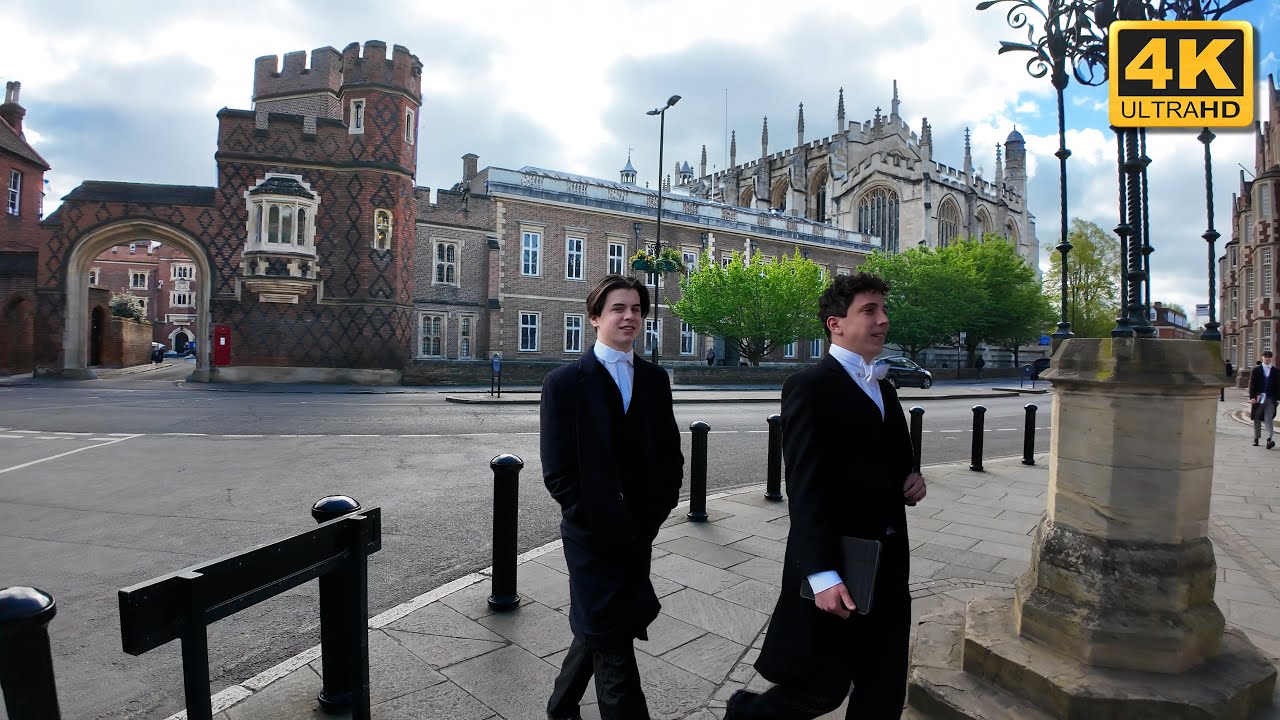Eton College & High Street | Walking tour 4K