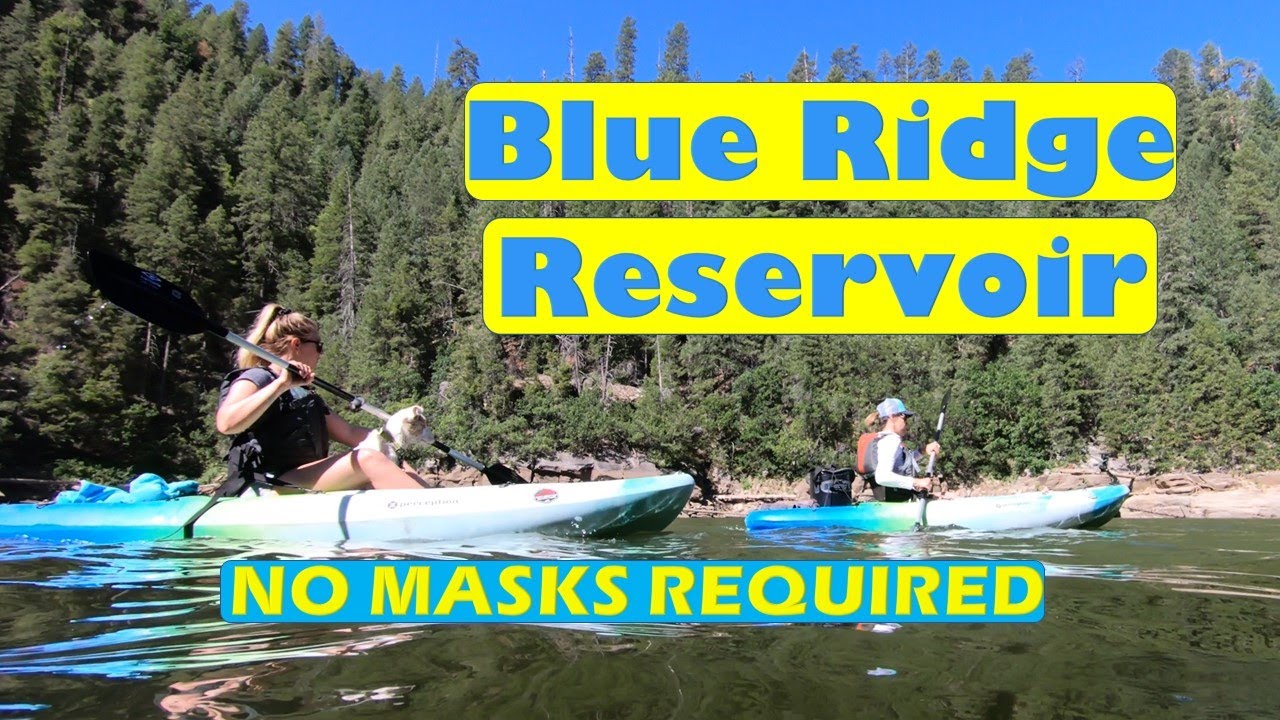 Kayaking Blue Ridge Reservoir - Paddle Boarding Kayak Camping this Amazing Mountain Lake in Arizona