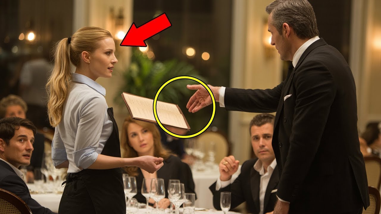 Billionaire Throws a Menu at Waitress — Next Day, Her Name’s on the Building’s Ownership Deed