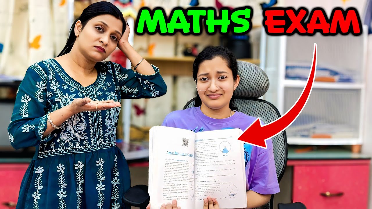 CLASS 10th MATHS BOARD EXAM 📚🔥| Preparation Tips and Strategy 🏆📖 | Cute Sisters