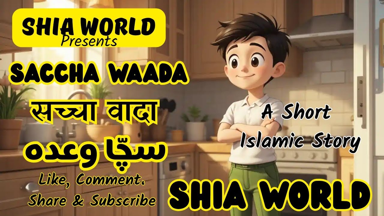 Saccha Waada | सच्चा वादा | سچّا وعدہ| Islamic Kids Story | Shia World | @ShiaWorldSW