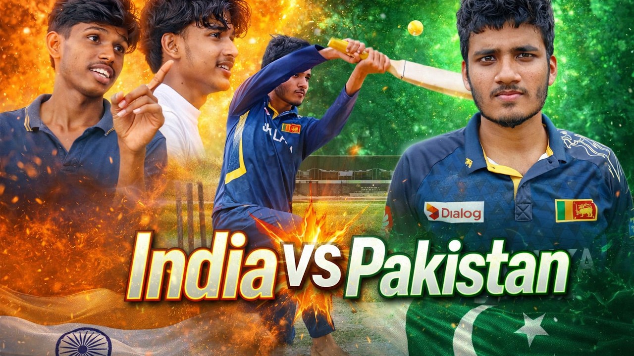 India 🇮🇳 vs Pakistan 🇵🇰 T20 Highlights 2026 🔥 | IND vs PAK Last Over Thriller | @COMබුවාproduction