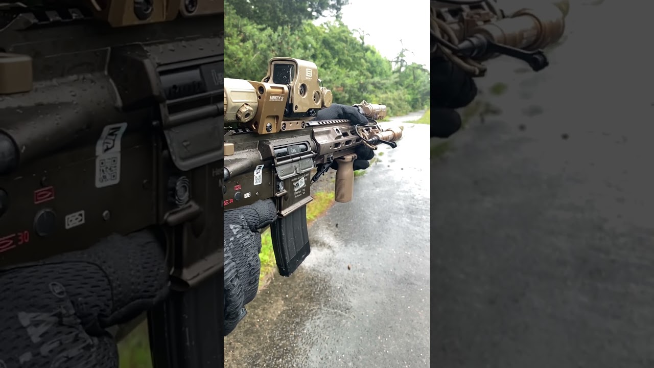 Green or black gas #airsoft #gbbr #slowmotion #memes