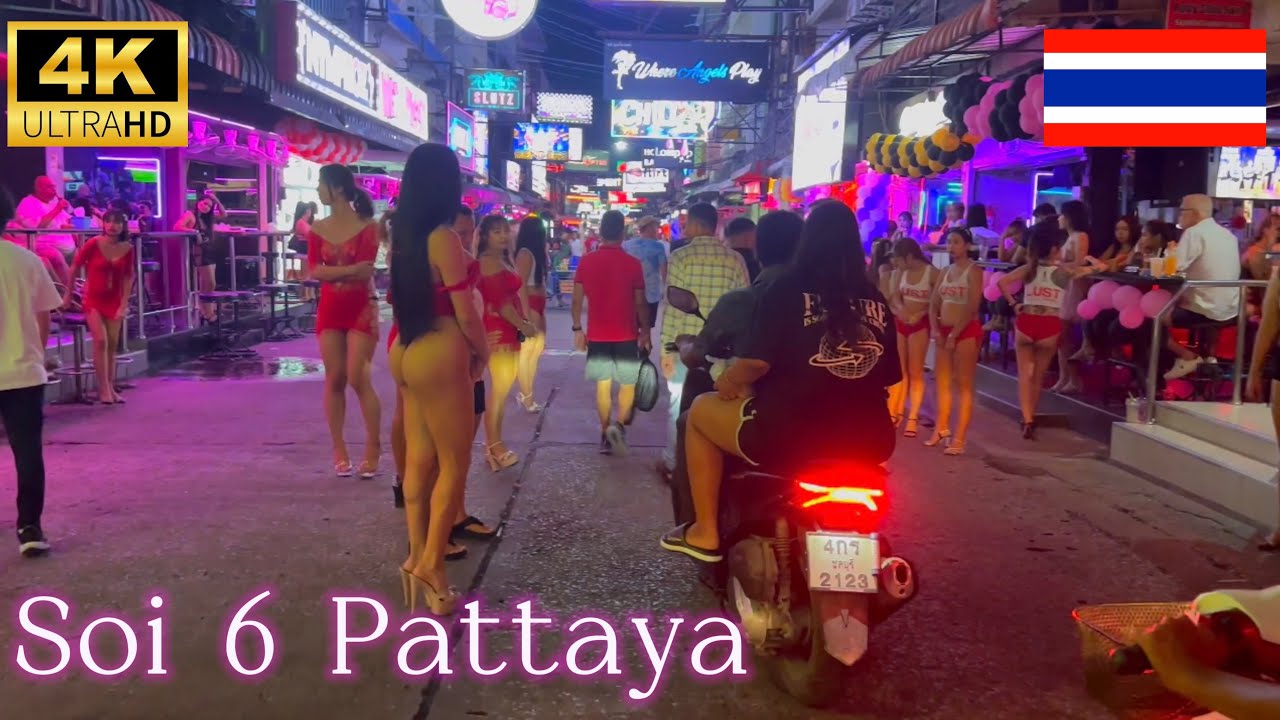 Что НА САМОМ ДЕЛЕ происходит на Сой 6 в Паттайе 😳🔥🍻 Пешеходная экскурсия 4K 🇹🇭 Таиланд 2025