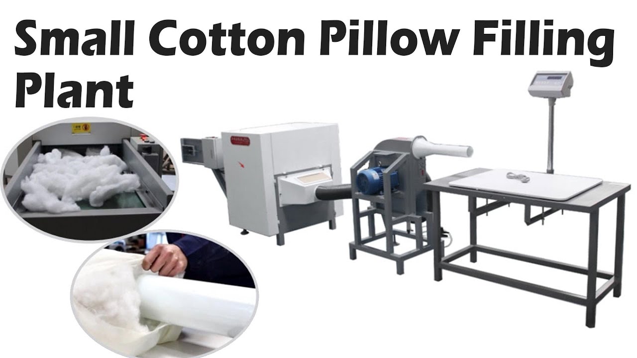 Amazing Cotton Pillow Filling Machine Working Process | Automatic Pillow Filler Demo #pillow #cotton