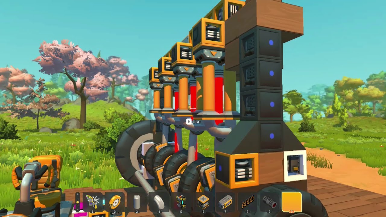 Scrap Mechanic 700 RPM Piston Inline 4
