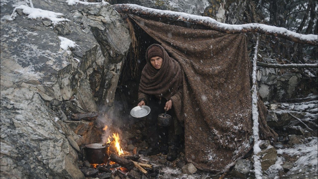 Best Life In A Himalayan Village | During The Snowfall | Most Relaxing | Village Documentary Video |