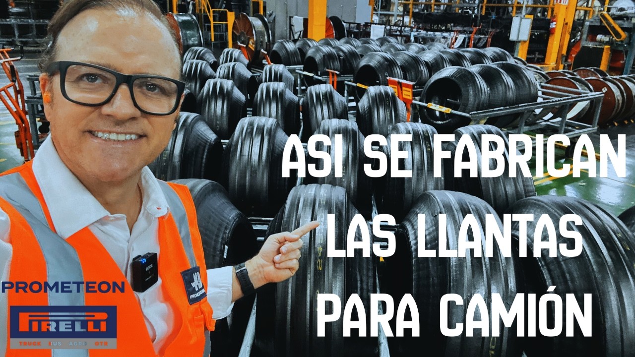ASI SE FABRICAN LAS LLANTAS PARA CAMIÓN