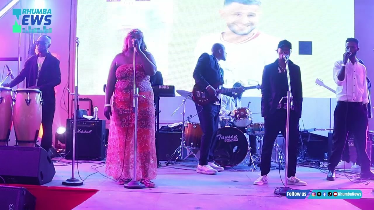 Mbilia Bel Electric Performance in Kitui Kenya at Woods Lounge & Restaurant