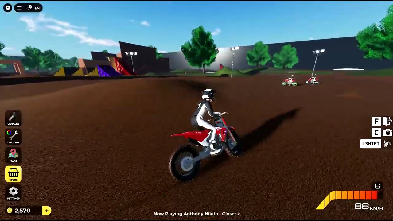 🏍️ Moto Madness in Roblox | Crazy Jumps & Speed