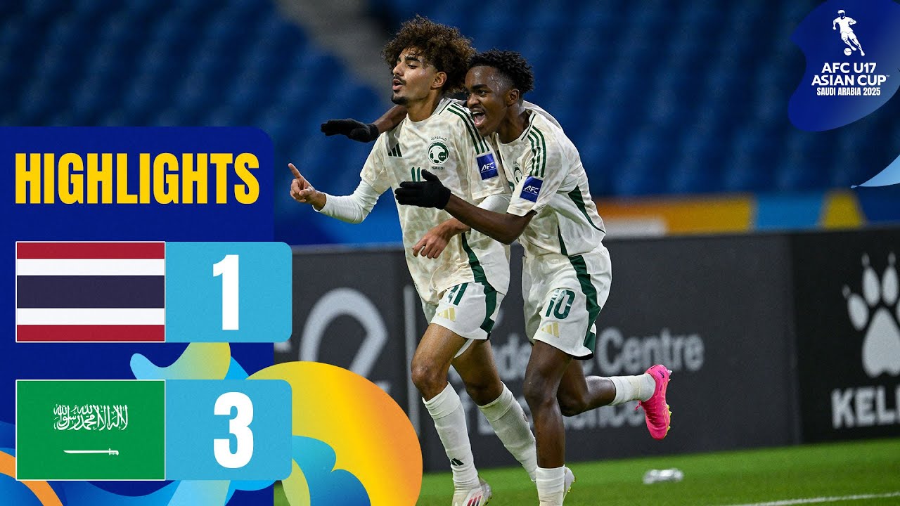 Thailand vs. Saudi Arabia | Highlights | AFC U17 Asian Cup&trade; 2025