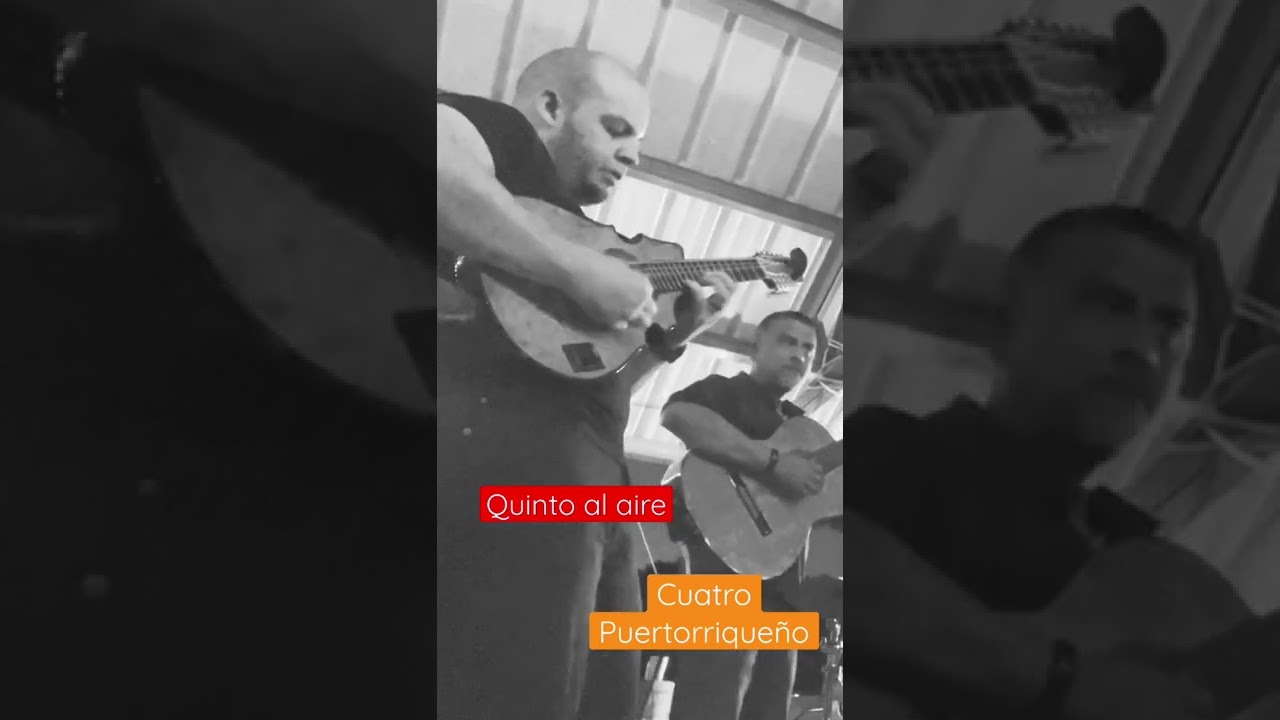 Cuatro puertorrique&ntilde;o Solo - Quinto al aire #SuenaElCuatro