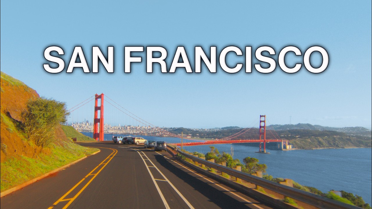 Driving San Francisco to Napa via Golden Gate Bridge