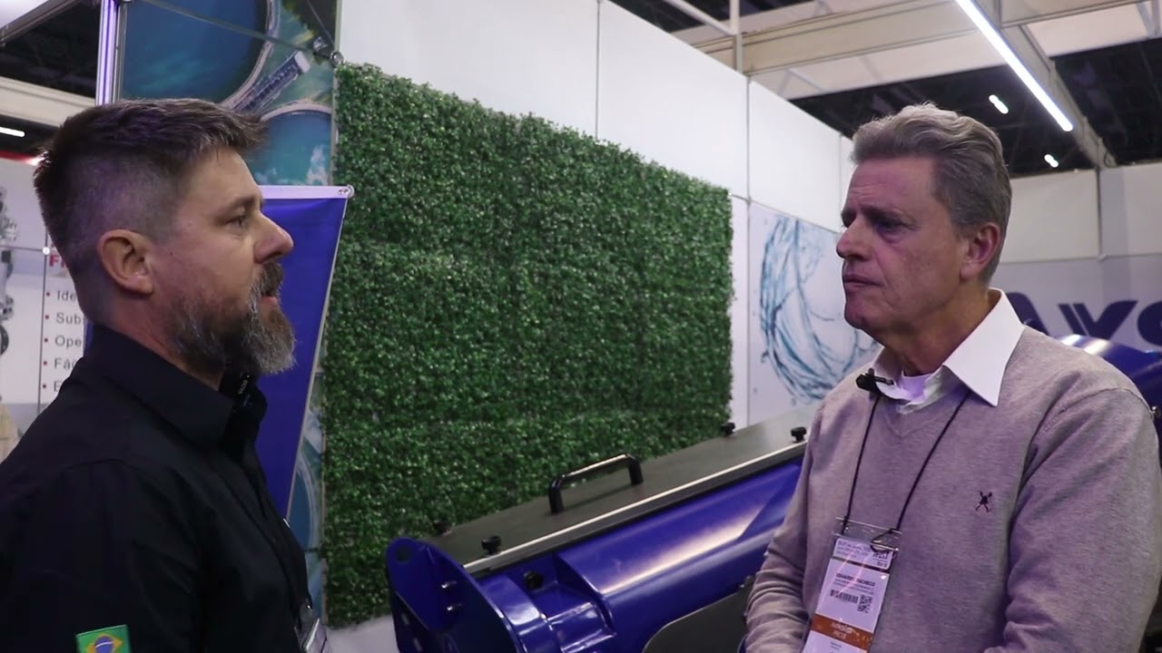Axson destaca tecnologia nacional para tratamento de efluentes na IFAT Brasil 2025