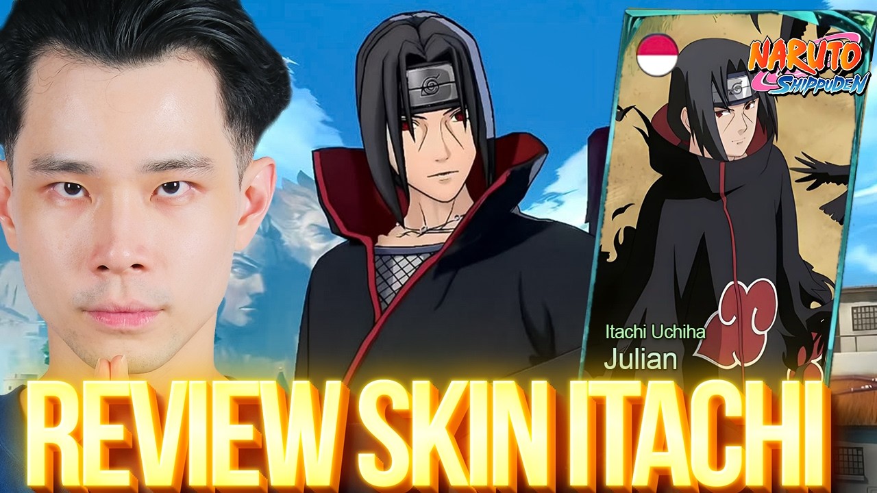 Review Skin Itachi Julian MLBB x NARUTO Rp1,500,000