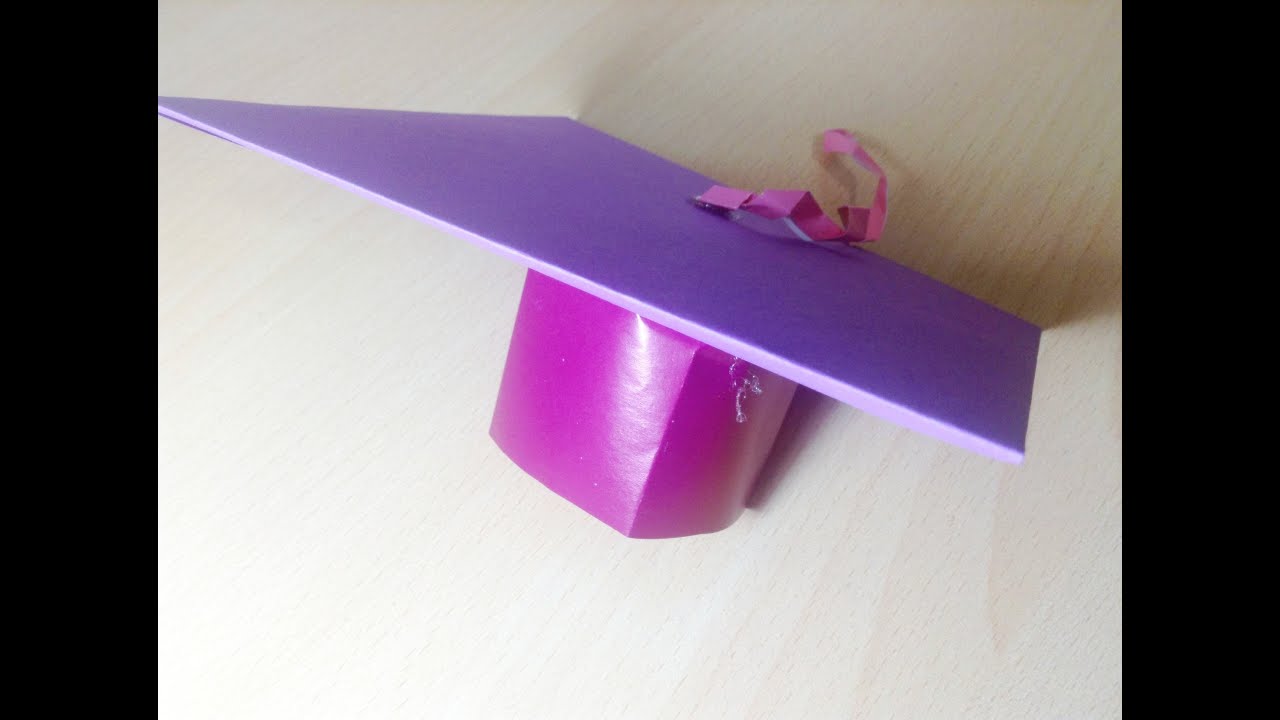 Origami Graduation Hat