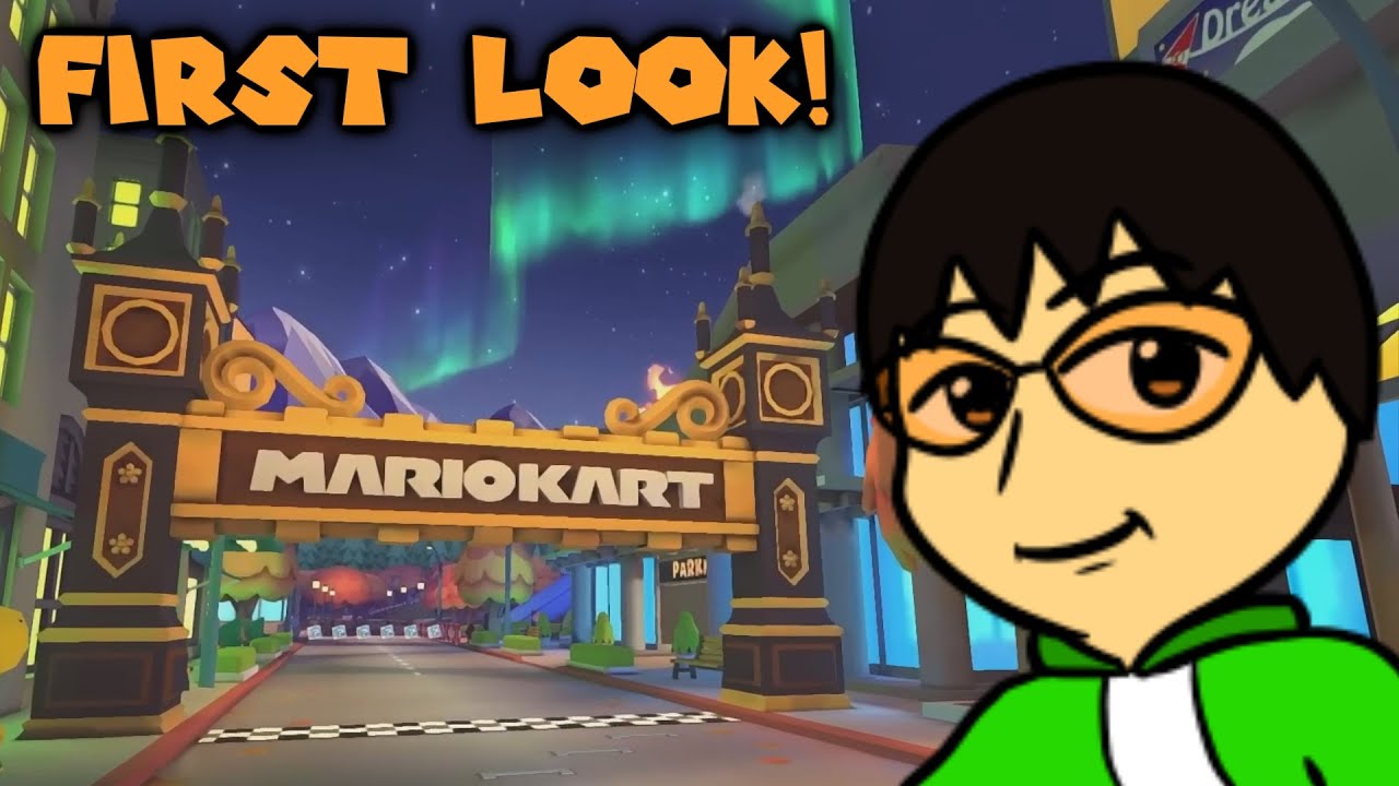 FIRST LOOK! Mario Kart Tour Autumn Tour REACTION!