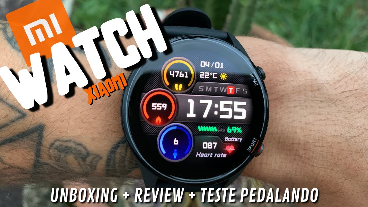 MI WATCH XIAOMI, SERVE PARA CICLISMO? REVIEW + TESTE (versão global)