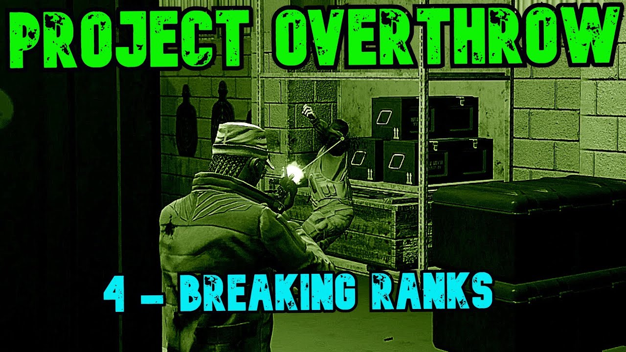GTA Guide | Project Overthrow Mission 4 - Breaking Ranks | SOLO San Andreas Mercenaries