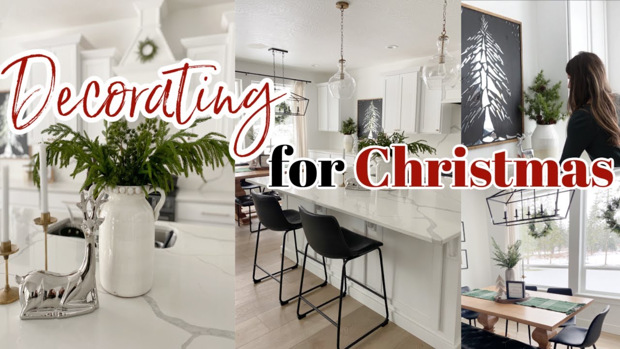 Christmas Decorate With Me / Christmas Kitchen & Dining Room Décor Ideas!