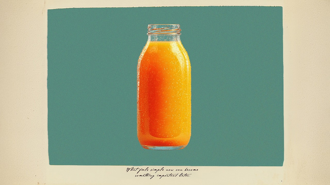 Fresh Orange Juice.