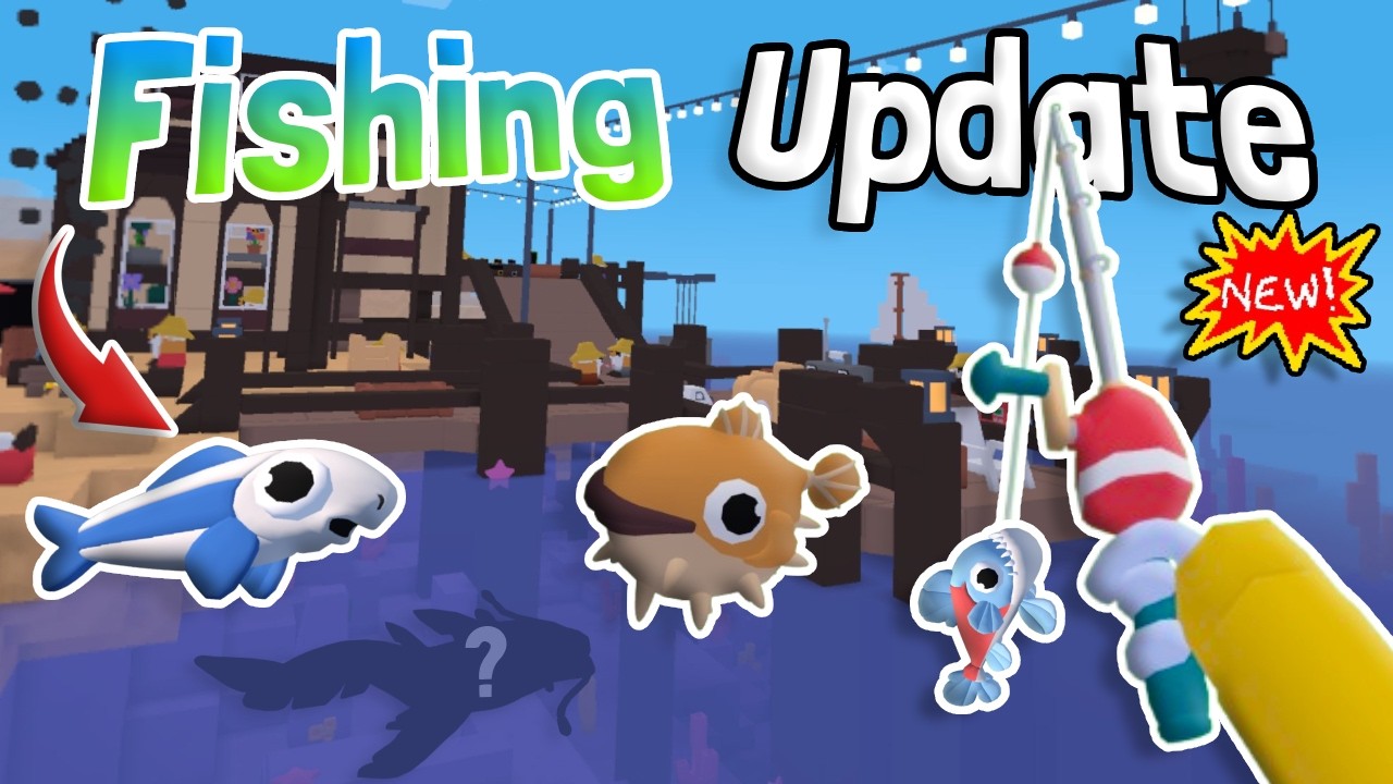 The New FISHING Update In YEEPS Is HERE! 🐟🐠🐡🎣