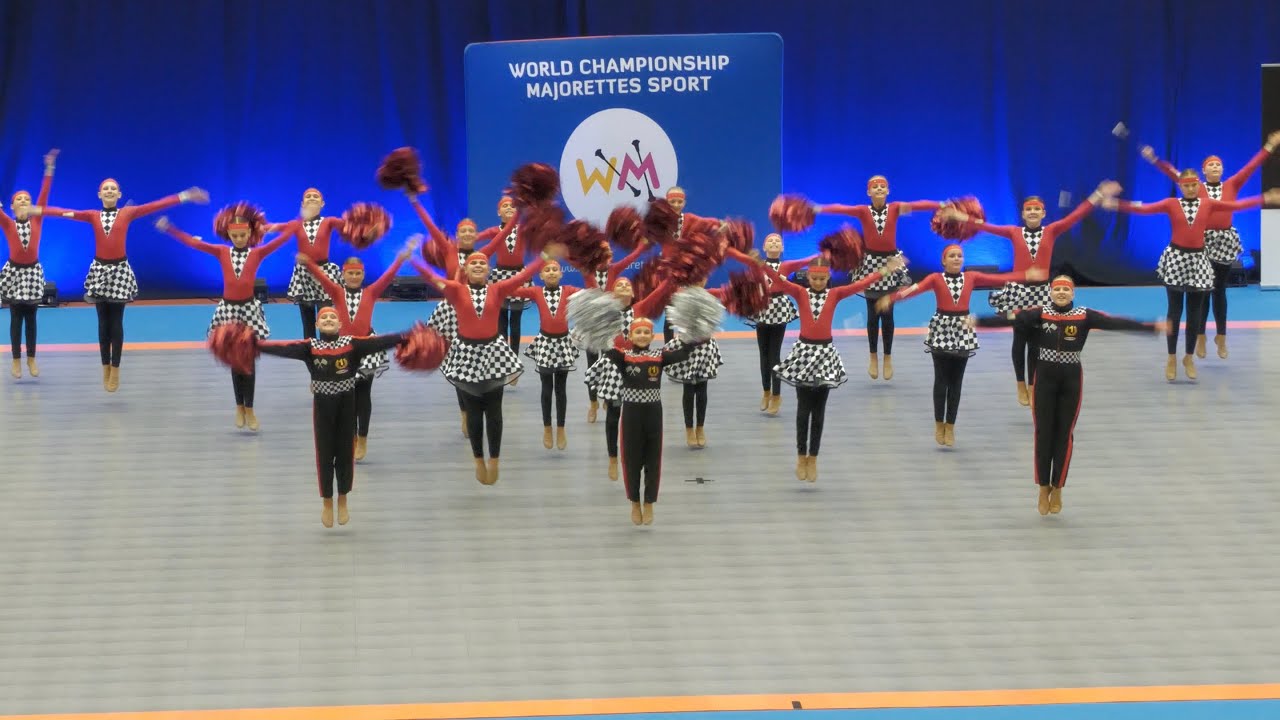 Majorettes *ML BALLERISIMO Hlucin* mix / Mažoretky  - Ostrava 2025 WM Championship