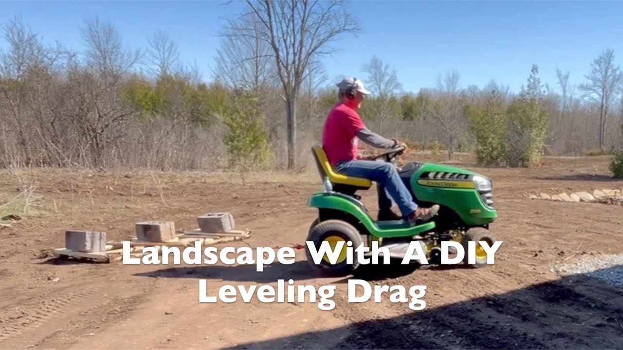 Create a New Lawn with A DIY Leveling Drag