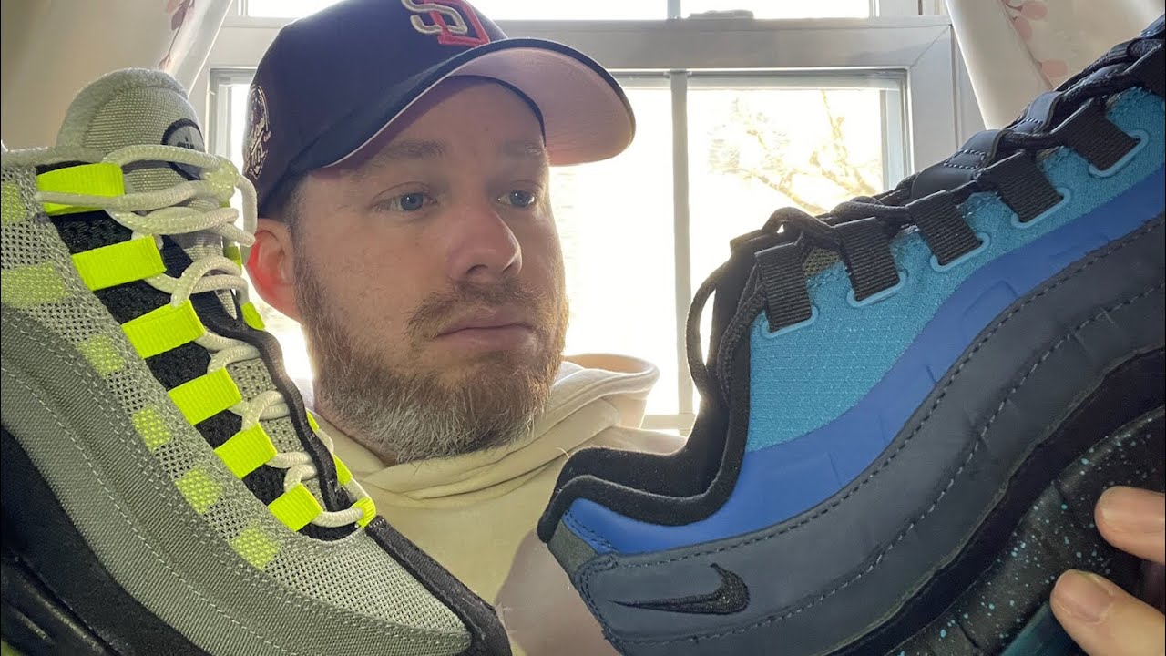 Sneaker ASMR | Nike Air Max 95 / Shoe Tapping / Scratching