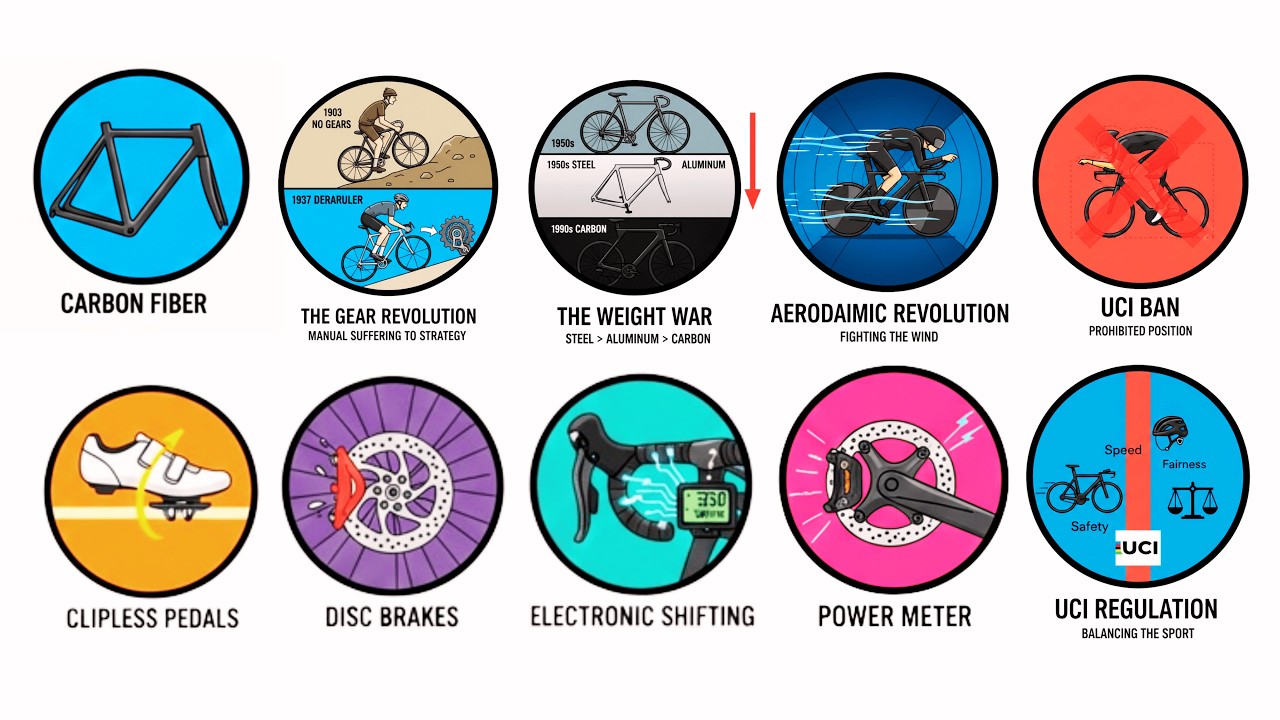 Every Major Cycling Innovation Explained