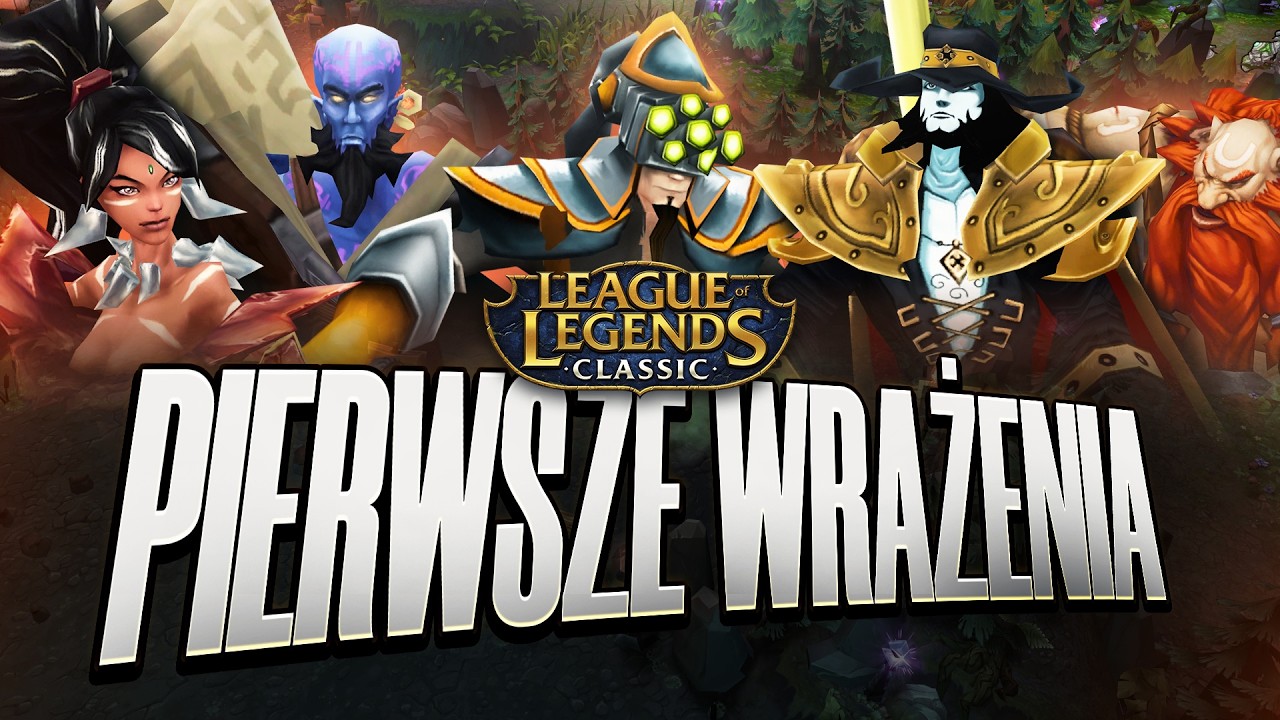 FIRST IMPRESSIONS OF LOL CLASSIC (5 GAMES)