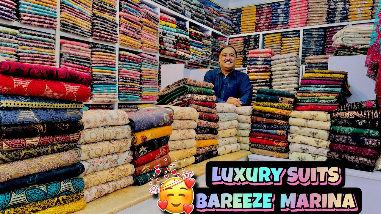 Luxury Suits Design💖Marina Embroidered💖Bareeze Embroidered💖Khaddar💖Karandi💖Pashmina & Kashmiri shawl