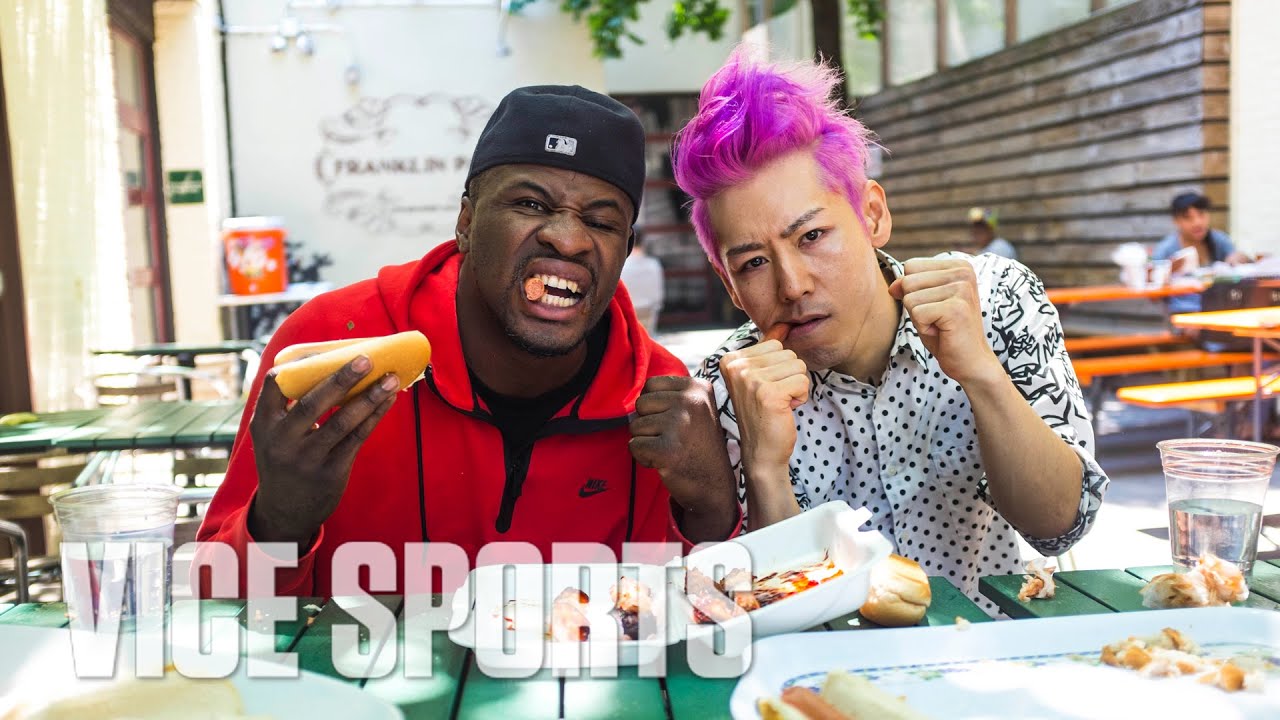 How To Eat Hot Dogs with Kobayashi