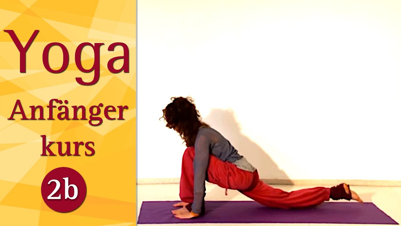 2B Anfänger Yogastunde mit Schwerpunkt 