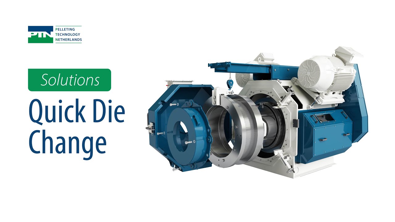 PTN Pellet Mill Quick Die Change System(QDC)