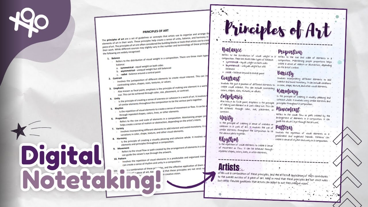 ˚ ༘ ೀ⋆｡˚ - digital notetaking using canva !! (watch me edit)  | xoxoxantzu