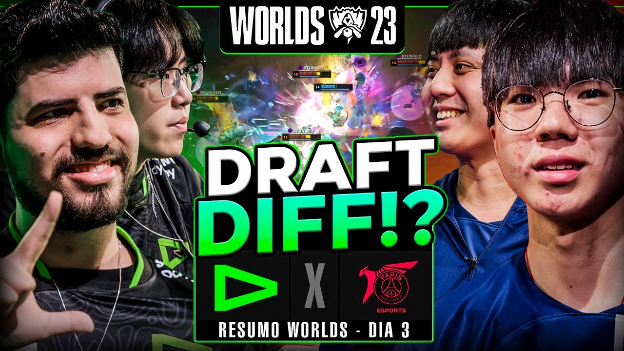 LOUD x PSG TALON | RESUMO: WORLDS - PLAY-IN | DIA 3